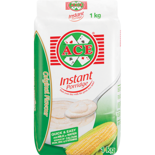 Ace instant porridge  Original 1kg Bag