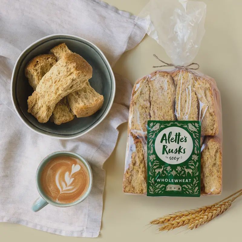 Alettes rusks  Wholewheat 500g Pack