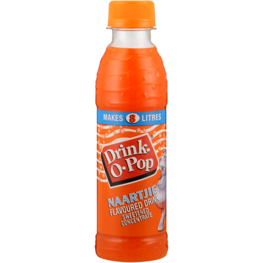 Drink O Pop Concentrate Naartjie 200ml Bottle