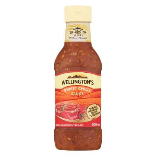 Wellingtons  Sweet chilli sauce 500ml S/Bottle