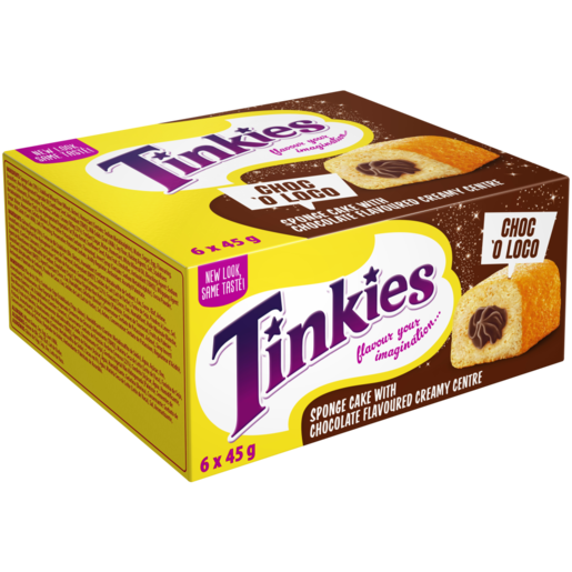 Tinkies Chocolate 6x45g Bar