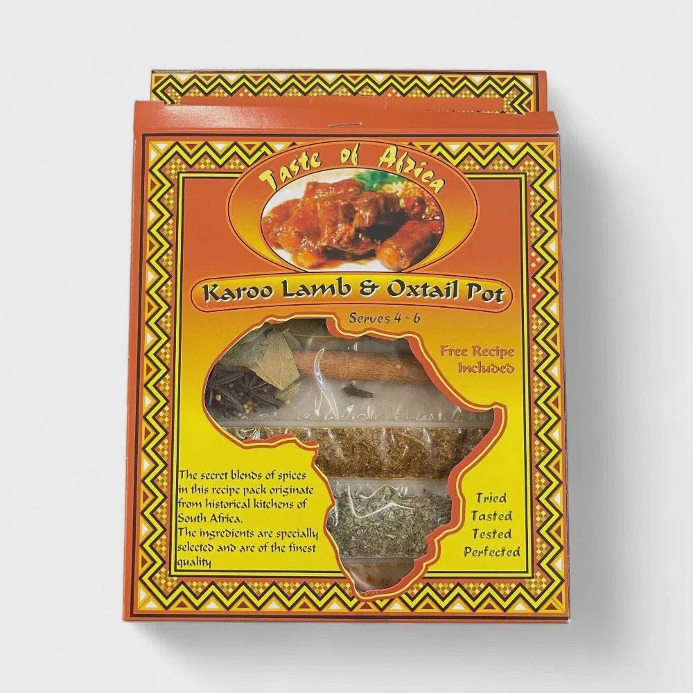 Taste Of Africa Karoo Lamb &amp; Oxtail Pot 60g Pack