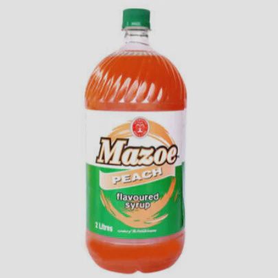 Schwepps Mazoe Peach (from Zimbabwe)  2 Litre Bottle