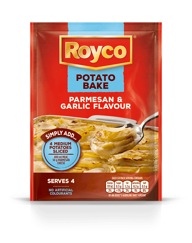 Royco Potato Bakes   Parmesan &amp; Garlic 40g Sachet