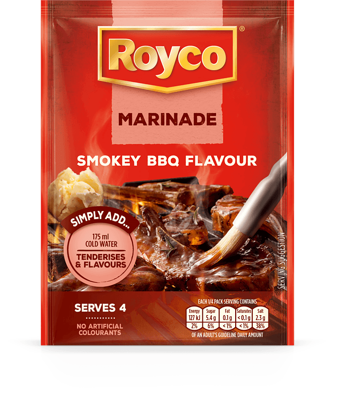 Royco Dry Marinades Smoky Barbeque 40g Sachet