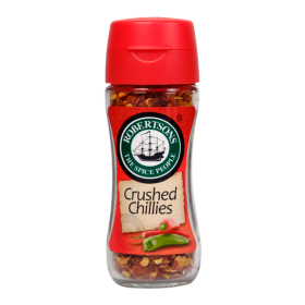 Robertsons Hot Spice Crushed Chillies 100ml Bottle