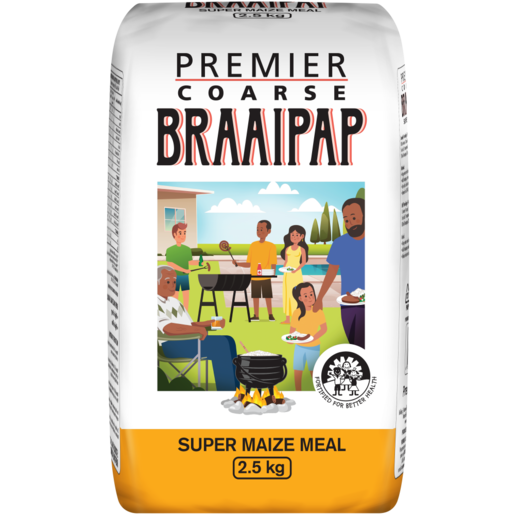 Premier  Braai-Pap 2.5Kg Bag