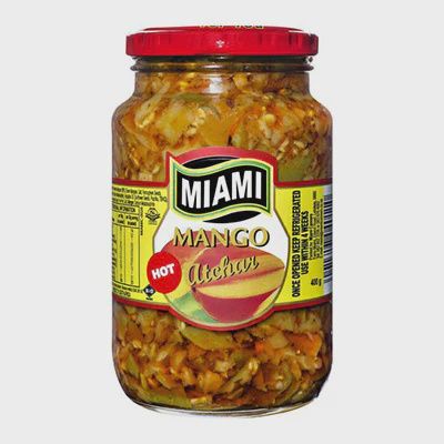 Miami Atchar Hot Mango 400g Jar