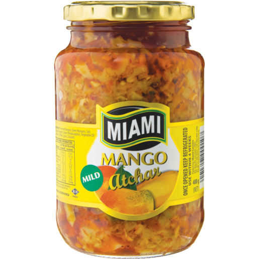 Miami Atchar Mild mango 400g Jar