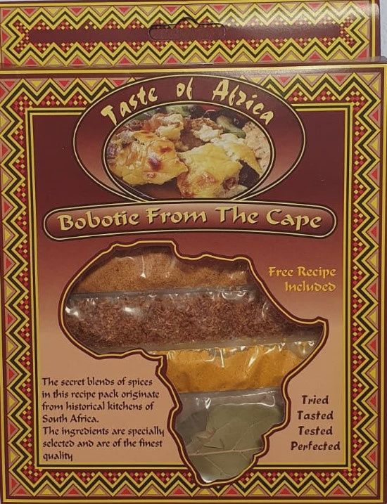 Taste Of Africa Bobotie from the Cape 60g Pack