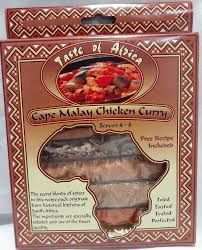 Taste Of Africa Cape Malay Chicken Curry 60g Pack