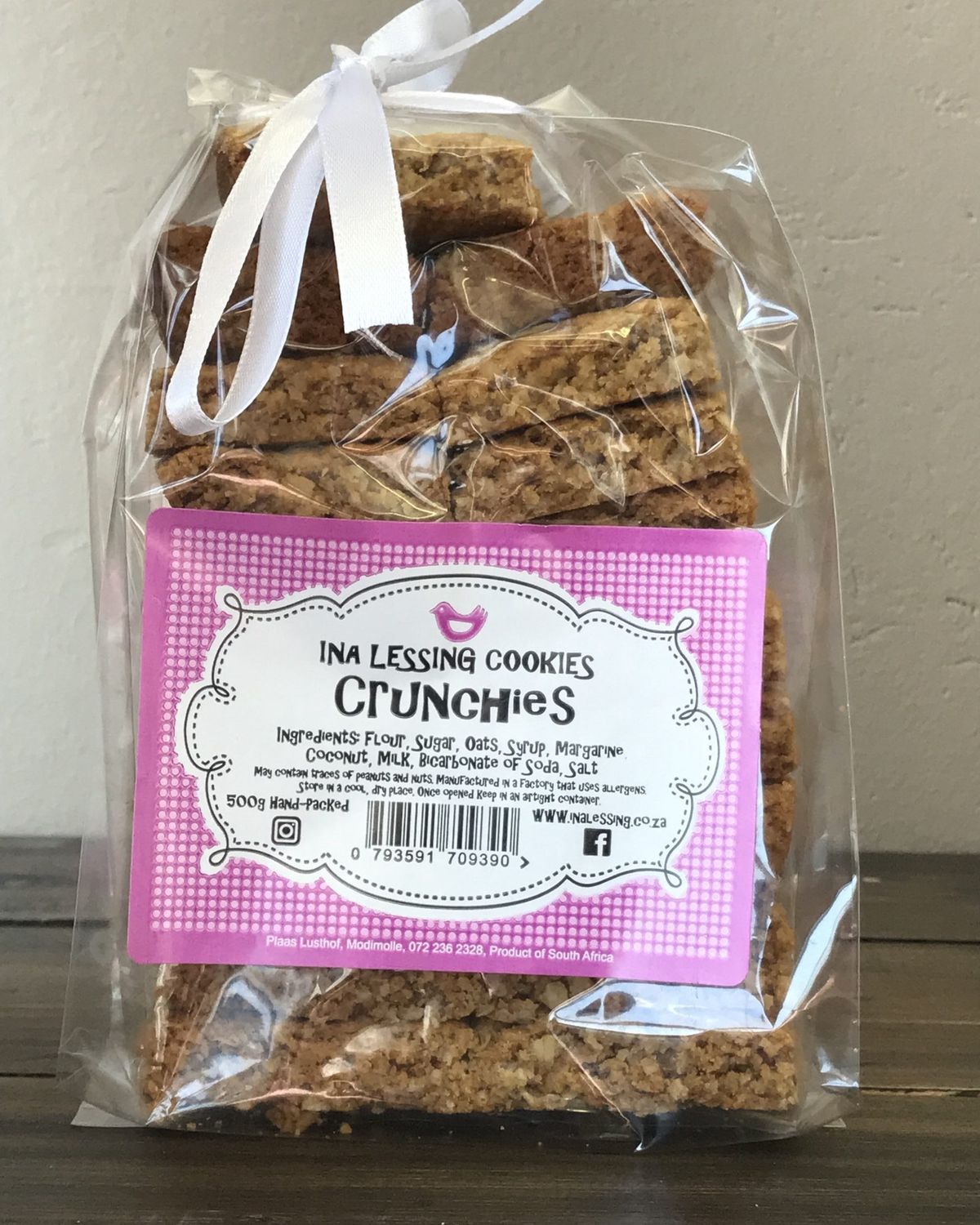 Lessing Biscuits Crunchies 500g Pack