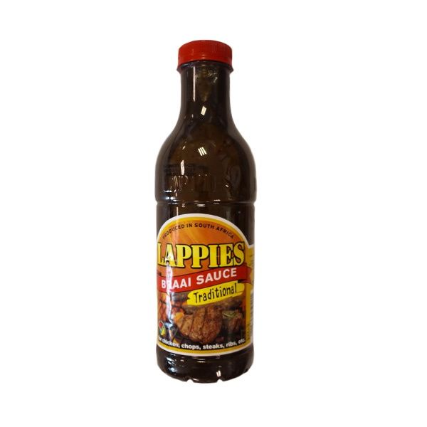 Lappies Braai Sauce Traditional 500ml Bottle