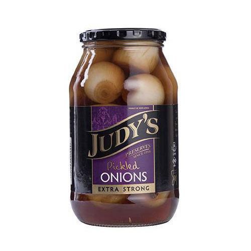 Judys Pickled Onions Extra Strong 410g Jar