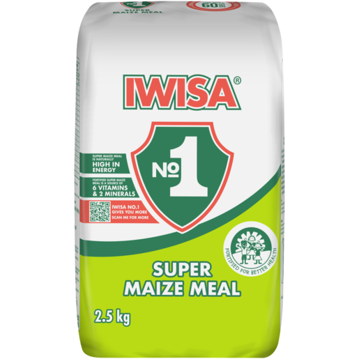 Iwisa Maize Meal 2.5kg Bag