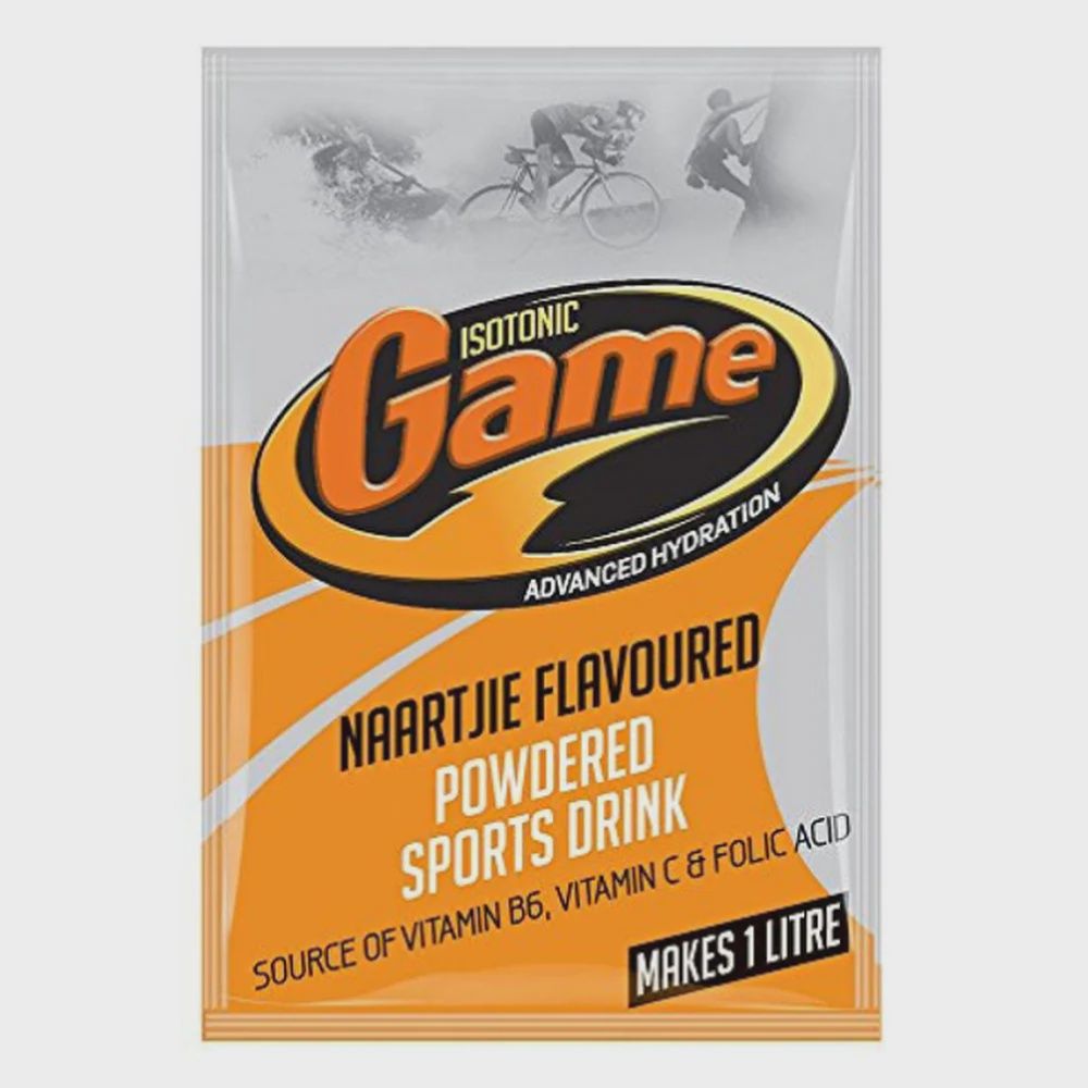 Isotonic Game Powder Naartjie 80g Sachet