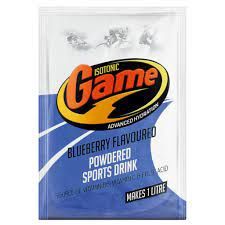 Isotonic Game Powder Blueberry 80g Sachet