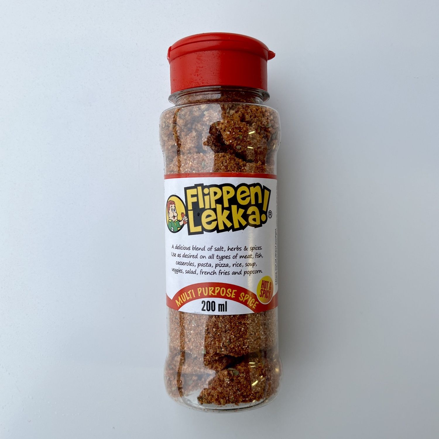 Flippen Lekka Spice Hot &amp; Spicy 200ml Bottle