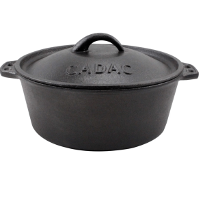 CADAC Cast Iron Potjie No 10 Flat