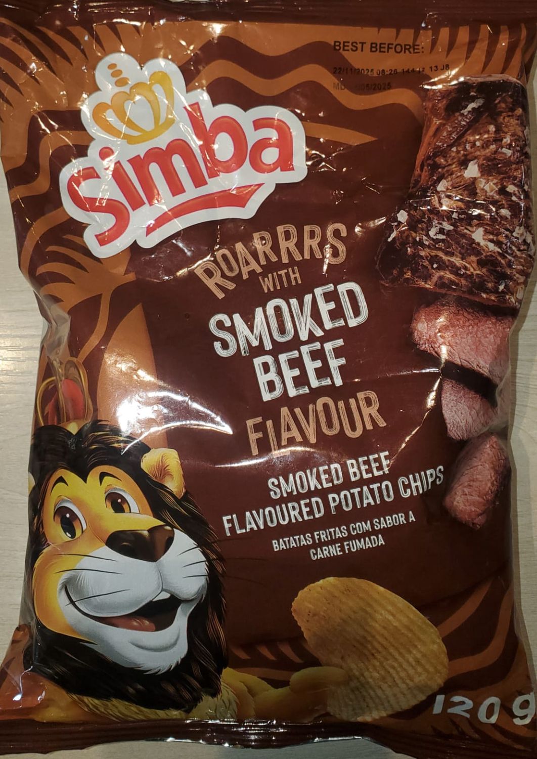 Simba Smoked Beef 120g