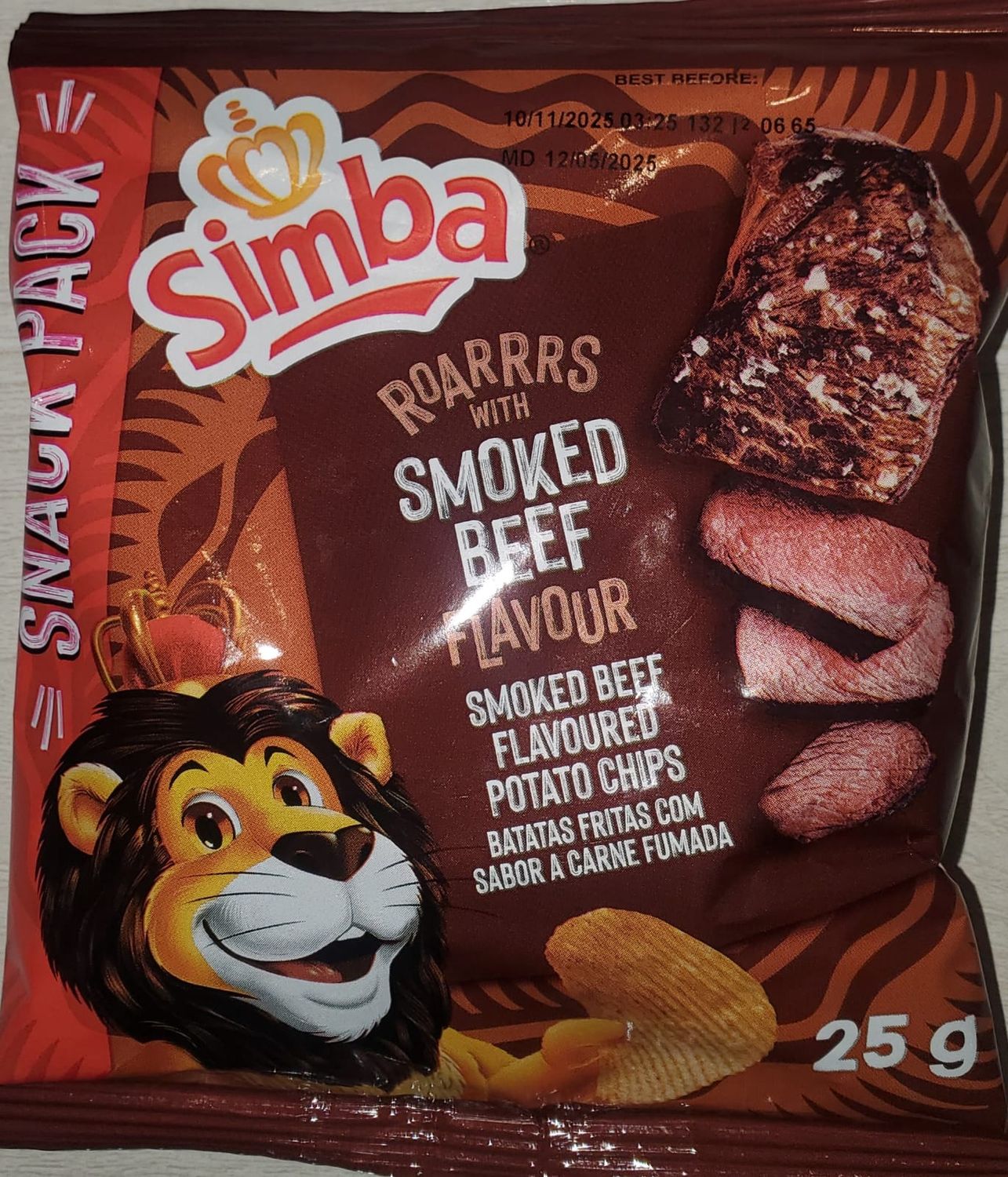 Simba Smoked Beef 25g