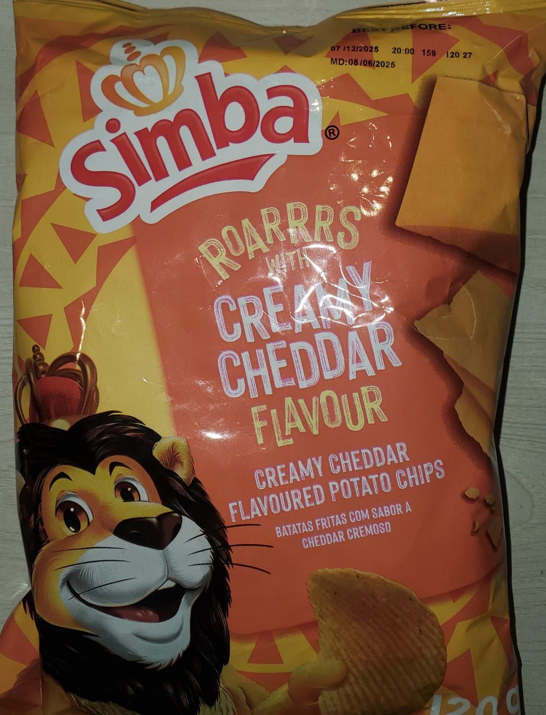 Simba Creamy Cheddar 120g
