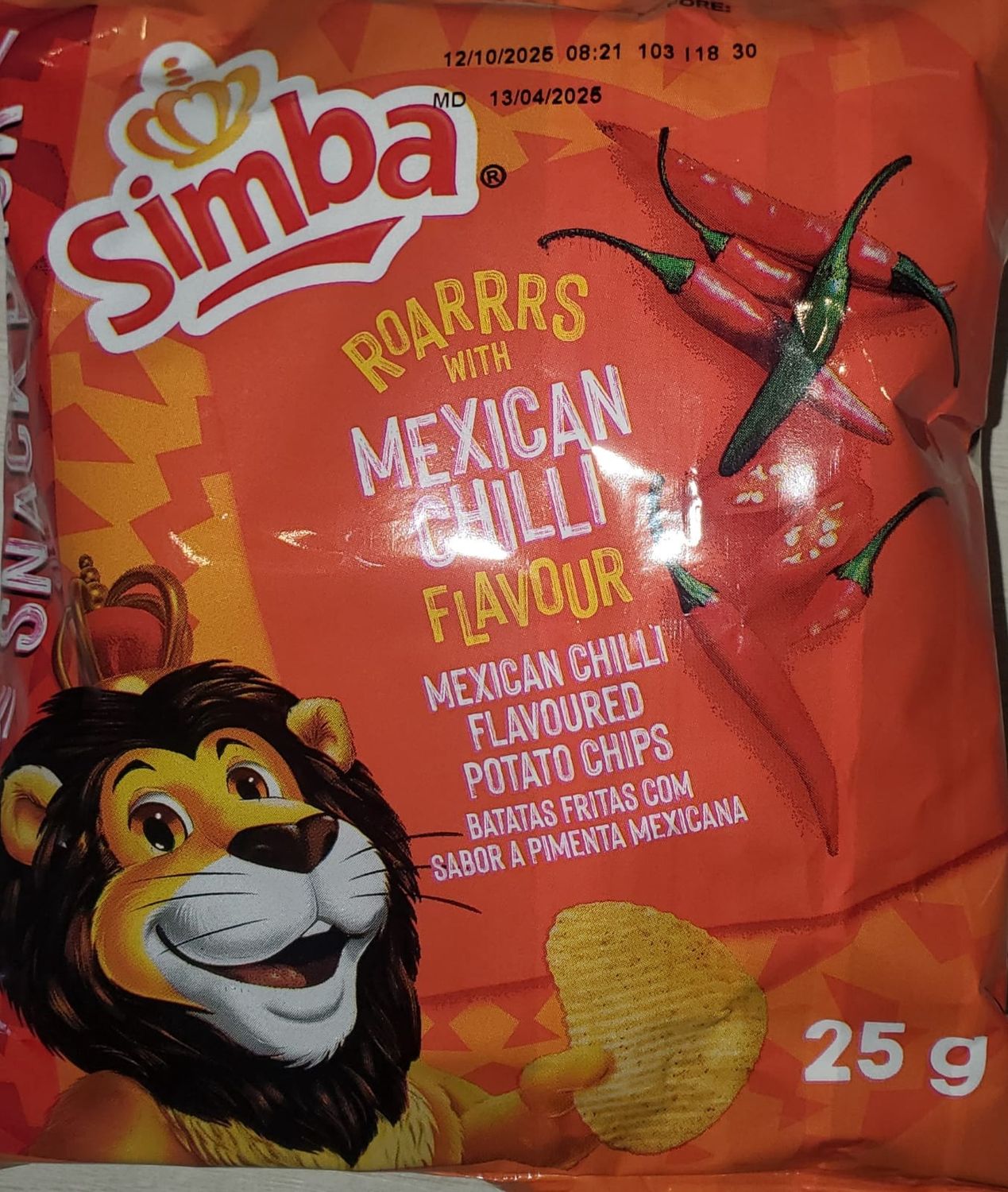 Simba Mexican Chilli 25g
