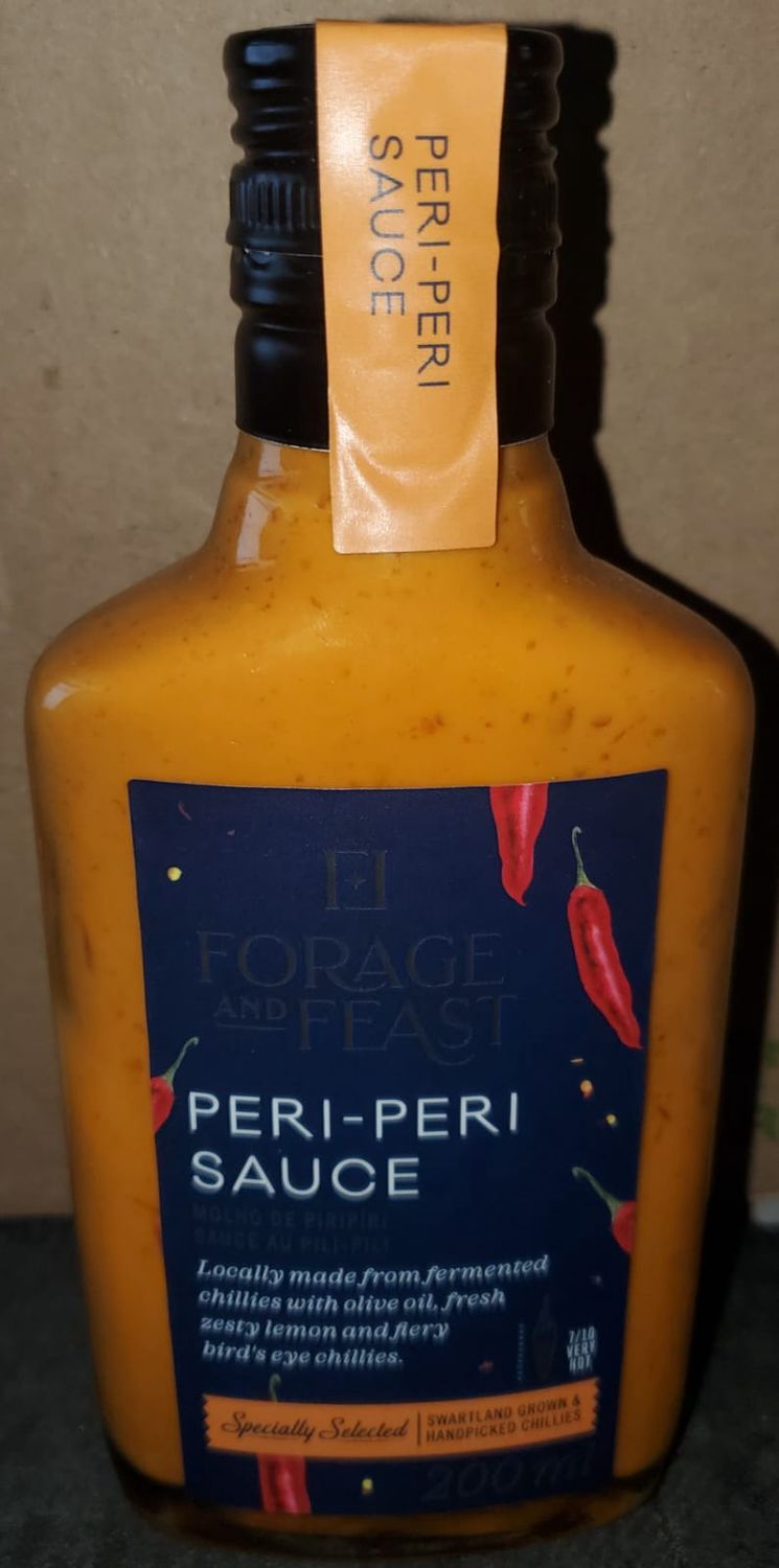 Forage &amp; Feast Peri Peri 200ml