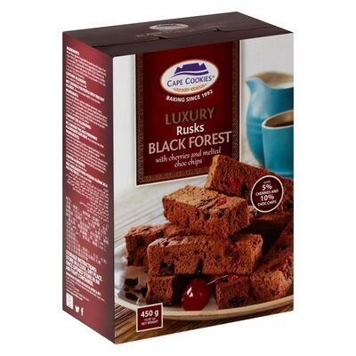 Cape Cookies Rusk Black forest