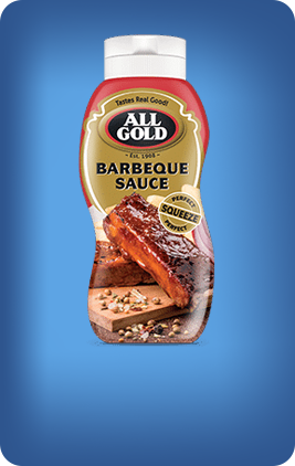 All Gold BBQ Sauce squeeze
