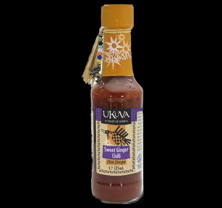 Ukuva Hot Drops Sweet Ginger Chilli Sauce