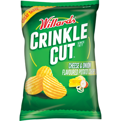 WIL CHIPS 120g Cheese &amp; Onion