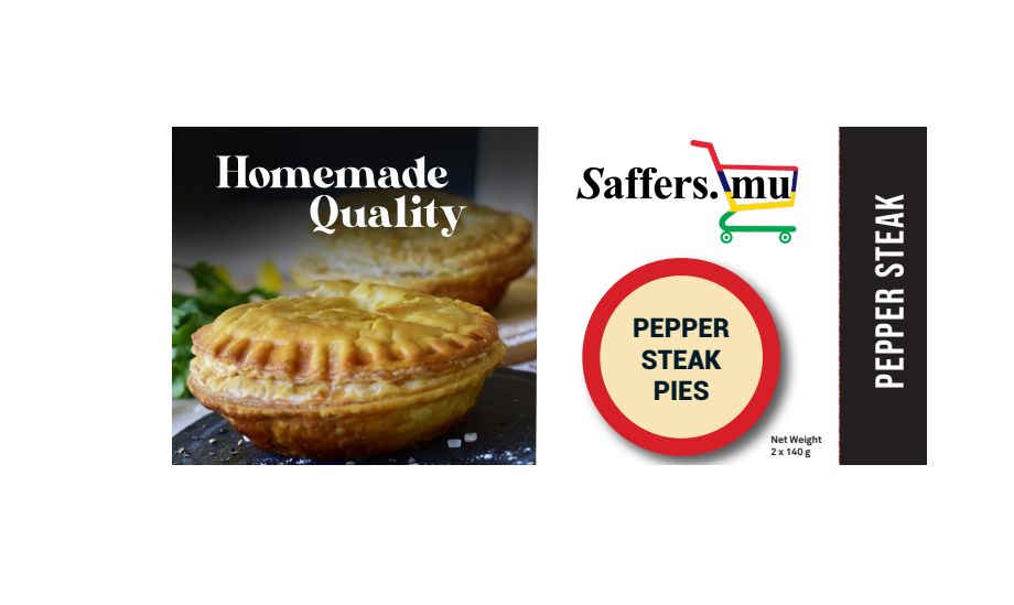 Pepper Steak Pies (2 in a box)