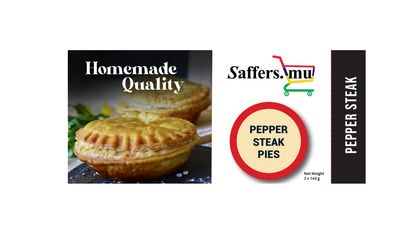 Pepper Steak Pies (2 in a box)