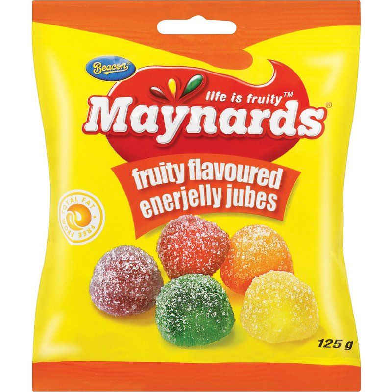 Maynards Fruit Jubes 125g