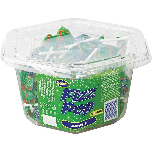 Fizz pops Apple (Tub 40) 20.5g