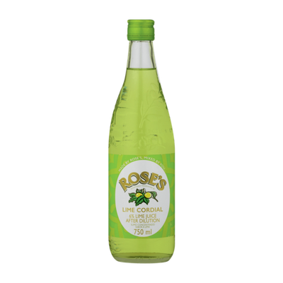 ROSES 750ml Lime Cordial