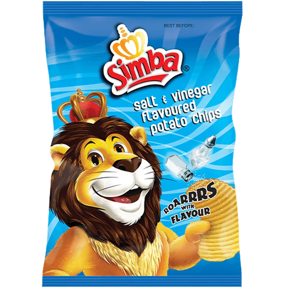 Simba Salt &amp; Vinegar Chips 120g