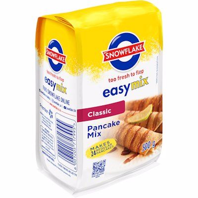 Pancake mix Snowflake 500g Bag