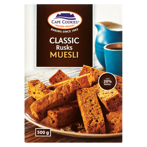 Rusks muesli Cape Cookies 500g Bag