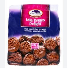 Mini Romeo Delight Cape Cookies 200g Bag