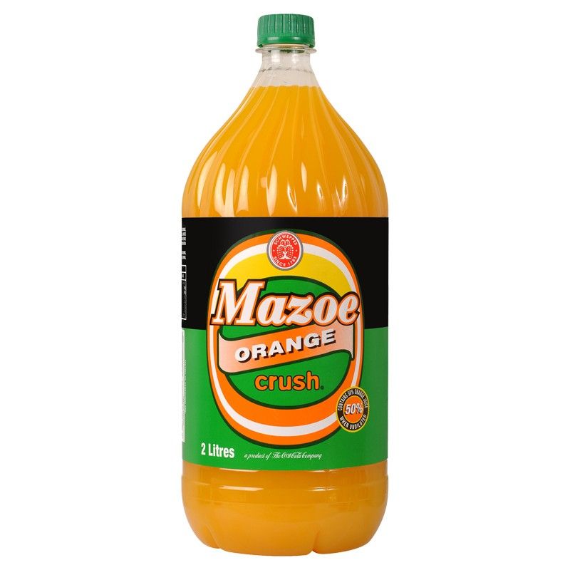 Orange (from Zimbabwe) Schwepps Mazoe 2 Litre Bottle