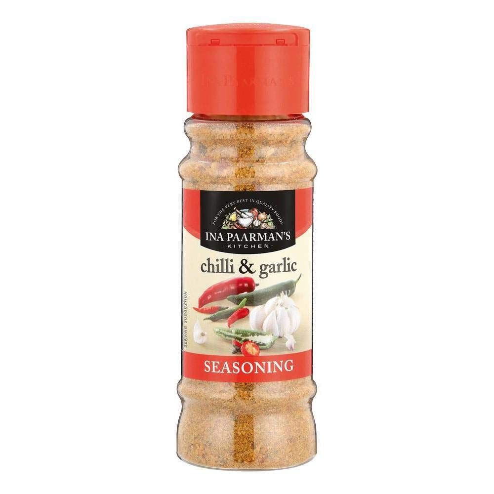Chilli &amp; Garlic Ina Paarman Seasoning 200ml Jar