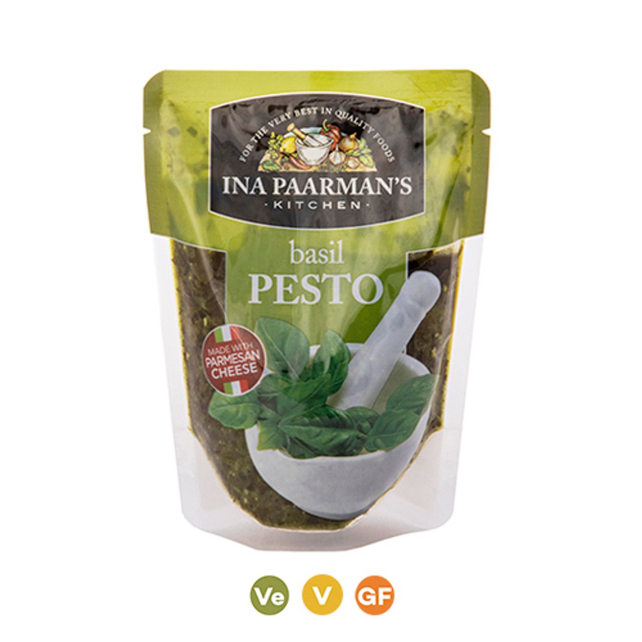 Basil Pesto Ina Paarman Specialities 125g Pack