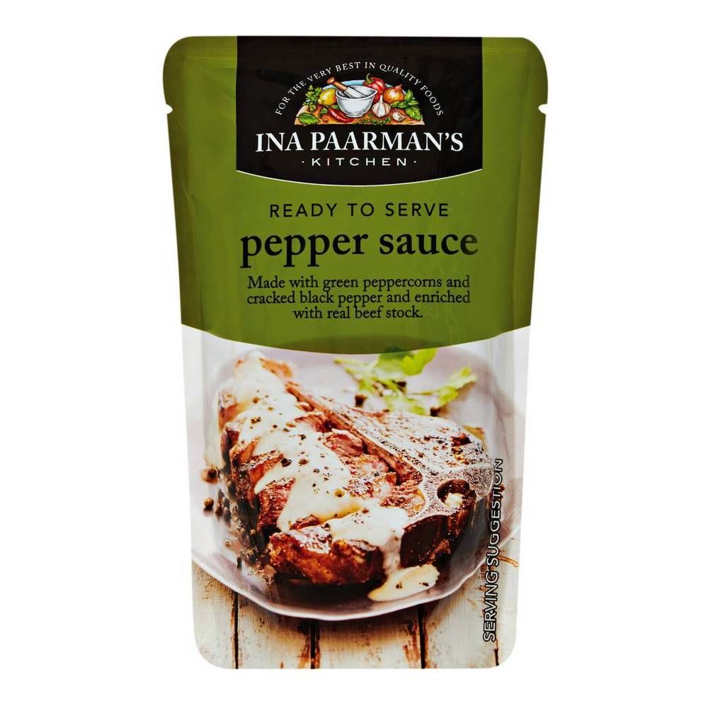 Pepper Sauce Ina P/Man Ready Serve 200ml Doy pack