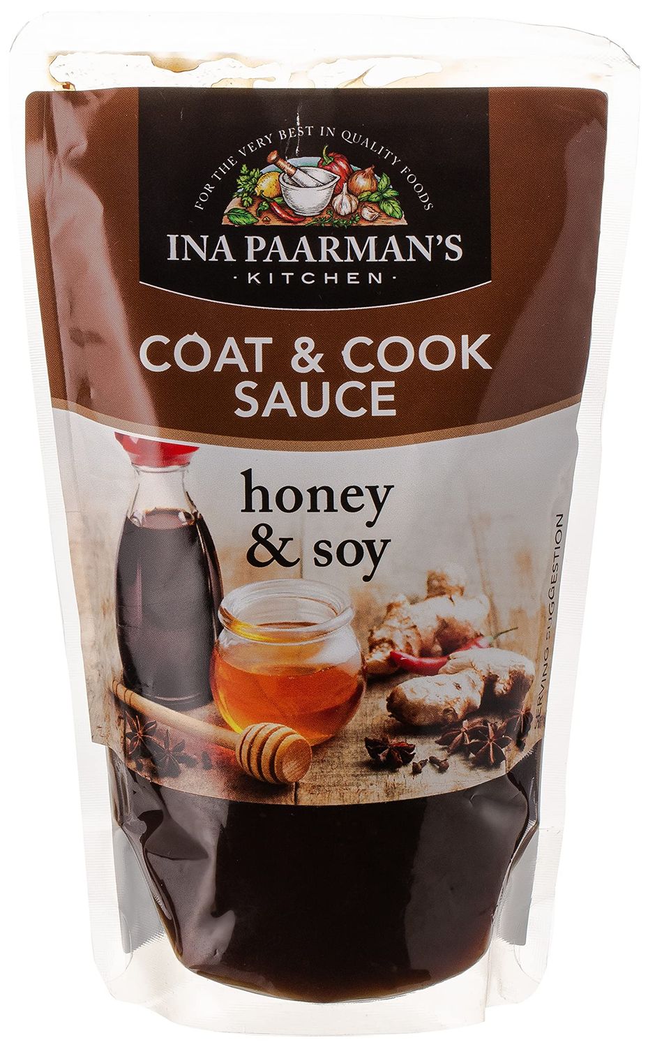 Honey &amp; Soy Ina P/Man Coat &amp; Cook 200ml Doy pack