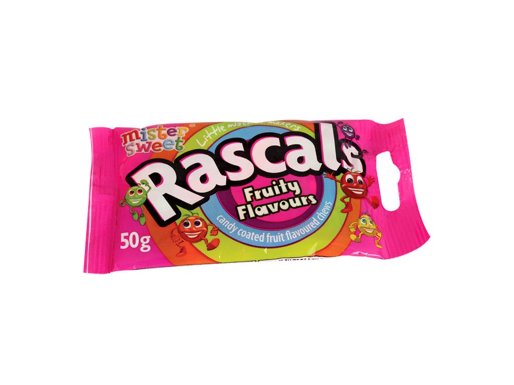 Fruity Rascals 50g Packets