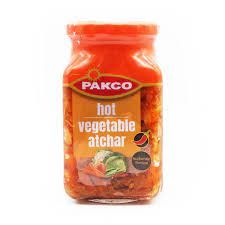 Hot Vegetable Pakco Atchar 385g Jar