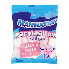 Pink &amp; White Mallows Manhattan 150g Pack