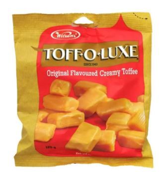 Mister sweet creamy toffee original 125g Bag